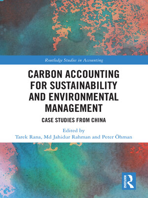 cover image of Carbon Accounting for Sustainability and Environmental Management